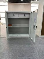 Armoire de classement électronique sécurisée en métal, double alarme, 2 tiroirs, pour appartement, maison, bureau, salon, hôpital - Sécurité confidentielle