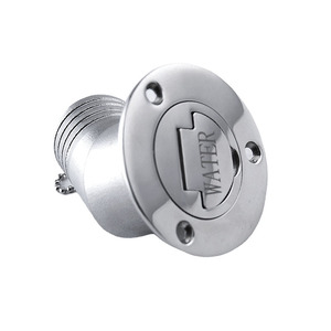 Cuello de llenado de combustible de acero inoxidable en forma de codo de 38 mm para yate, lancha rápida, barco de pesca, accesorios de hardware en estado nuevo para cubierta - Product Image 1