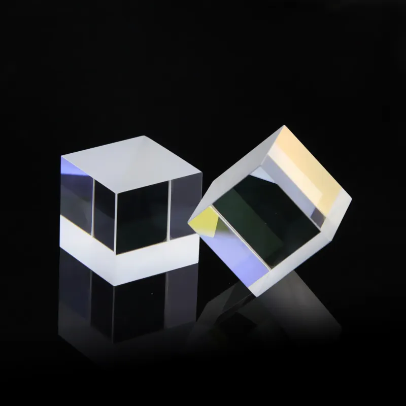 แว่นตาออปติคัลคุณภาพสูง K9 Cube Beamsplitter Prism