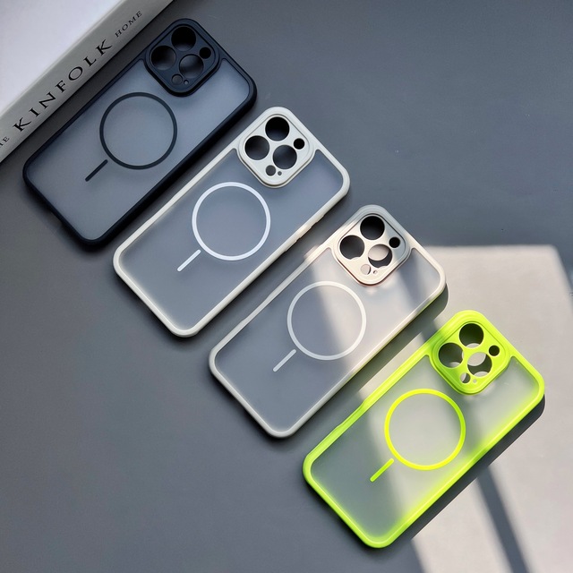 Haipai 16 Pro Max TPU+PC Mobile Phone Cases Business Design Shockproof Translucent Matte Finish Heat Dissipation Holes In-Mould