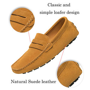 Groothandel Kameel Bruine Loafers Schoenen Mannen Designer Koe Lederen Merk Kantoorschoenen Mannen Hoge Kwaliteit Jurk Schoenen - Product Image 2