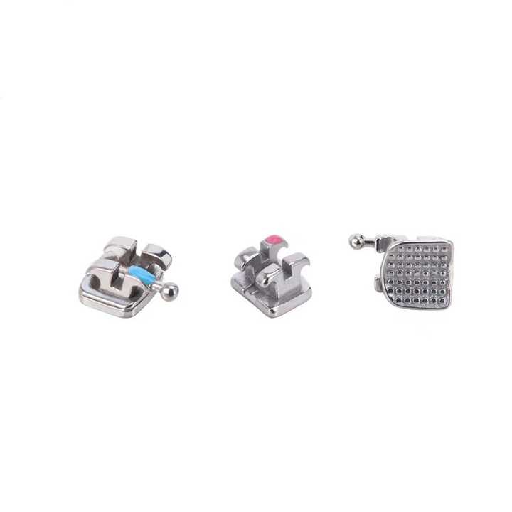 Orthodontic Brackets Dental Bondable Mini Orthodontic Roth Metal ...