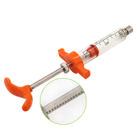 Seringues vétérinaires 10ml 20ml seringue pour animaux réutilisable en plastique acier porc mouton bétail volaille injecteur de vaccin
