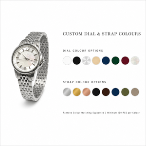 Reloj <span class=keywords><strong>de</strong></span> Cuarzo para Mujer en Oro y Plata con Esfera Azul Océano Profundo, Brazalete <span class=keywords><strong>de</strong></span> Metal Entrelazado y Diseño Refinado y Atemporal - Product Image 3