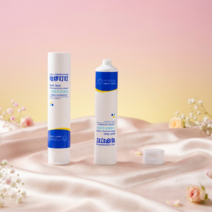 Tubo exprimible de PE con tapa abatible para crema de cuidado de la piel para niños - Product Image 4