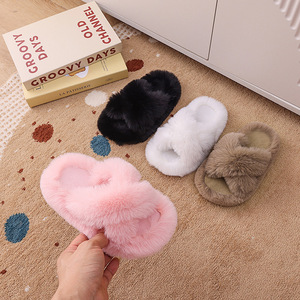 Best New Products of PVC Sole Slippers for Children Plush Boys and Girls Baby Cotton Slippers With High Quality Custom - Product Image 1