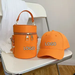 2021 Summer New Style European And American Colored Diamond Stand-alone Hat Women Bags Handbag