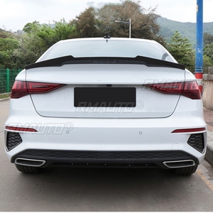 Alerón Trasero para Audi A3 Sline S3 RS3 8Y Sedán 2021-2023, Estilo M4, Negro Brillante, para Maletero - Product Image 4