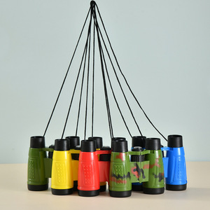 Children's Color Mixed Binoculars 6X30 PP Material Made Zhejiang Compact Portable Toy Telescope High Definition for Outdoor Play - Product Image 1