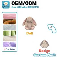 Produsen Boneka Kelinci Super Lembut untuk Paskah, Boneka Kelinci Lucu dan Menggemaskan untuk Hadiah, CPC CE OEM