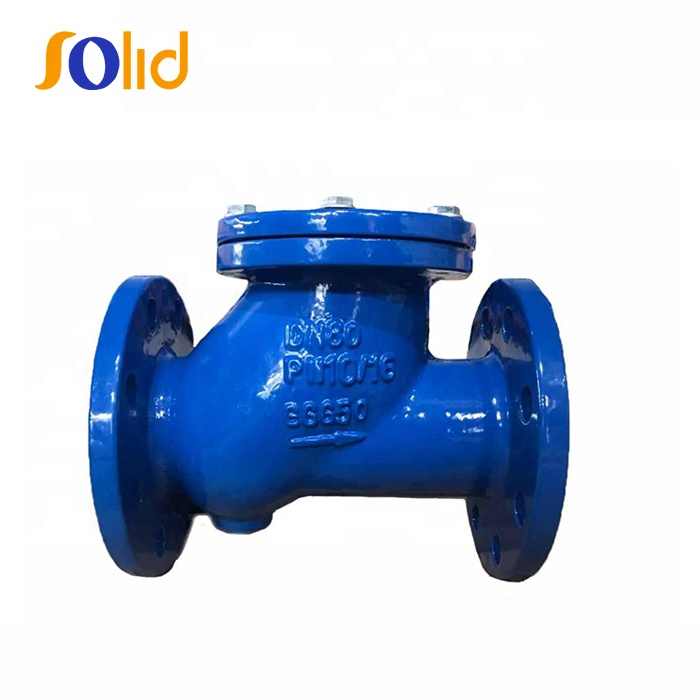 Ductile Iron Non return one way non slam lift ball type check valve