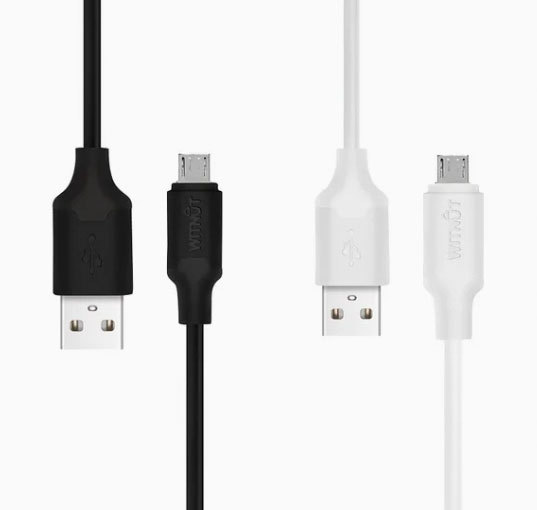 Micro USB Cable Wholesale Cell Phone Accessories Data Cable White Black