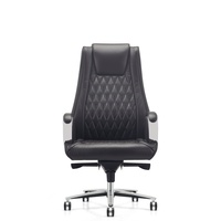 Chaise de Direction Exécutive Haut de Gamme Contemporaine de Luxe pour Bureau - Mobilier Commercial