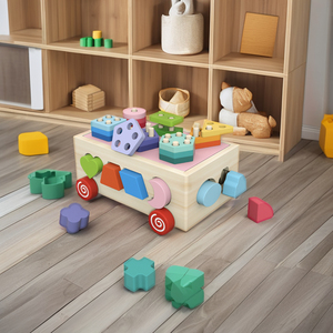 Unisex trong nhà mềm chơi khối xây dựng đầy màu sắc tự làm đồ chơi giáo dục cho em bé và trẻ em làm bằng bọt - Product Image 2