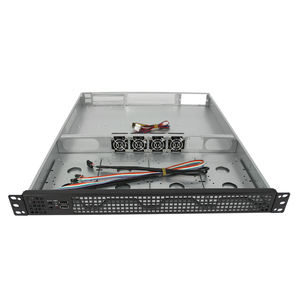 Factory Regular Stocked Diseño de <span class=keywords><strong>rack</strong></span> de <span class=keywords><strong>19</strong></span> pulgadas 1U Montaje en <span class=keywords><strong>rack</strong></span> Industrial <span class=keywords><strong>PC</strong></span> Box Server case 550mm Profundidad - Product Image 6