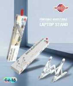 Supporto per Laptop Flatman Yaft, Base in Alluminio, Supporto da Scrivania in Plastica e Metallo, Arredo Ufficio - Product Image 3