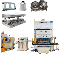 Machine automatique de fabrication de boîtes de jonction électriques modulaires, machine de poinçonnage pneumatique CNC en acier, machine de découpe de tôles métalliques