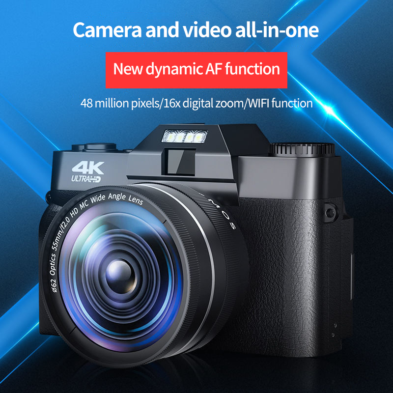 OEM 48 миллионов hd 4K селфи Wi-Fi камера видеокамера SLR цифровые камеры