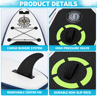 Planches de SUP gonflables en gros, commande mixte, faible MOQ, tailles et couleurs variées pour détaillants et revendeurs, OEM