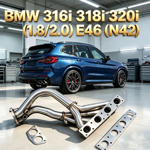 Colector de Escape para <span class=keywords><strong>BMW</strong></span> <span class=keywords><strong>E46</strong></span> <span class=keywords><strong>316i</strong></span> 318i N42 1.8L 2.0L 2001~<span class=keywords><strong>2004</strong></span> T304 de Alto Rendimiento y Calidad - Product Image 5