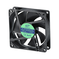 Ventilateur de refroidissement axial CC pour CPU, moteur en cuivre sans balais PWM 80 mm, 12 V, 0,33 A, 5000 tr/min, 80*80*20 mm, personnalisé Caforre, OEM ODM