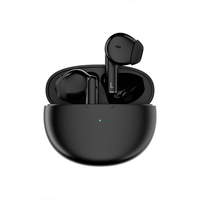 ANC headphone Bluetooth 5.4 nirkabel, headphone Gaming TWS dalam telinga kualitas tinggi pengurang kebisingan aktif