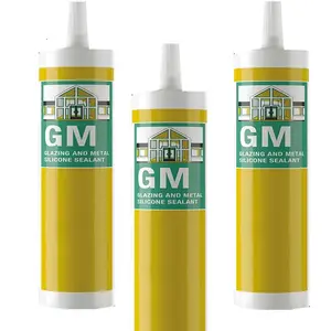 Gp Acetoxy Adhesive Sanitary Structural Silicone Caulk Sealer Neutral Acetic Aluminum Glass Silicone Sealant