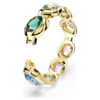 Bracelet à breloques en cristal autrichien multicolore plaqué or, forme variée, bijoux de luxe pour femmes, chaîne pour les fêtes et les cadeaux