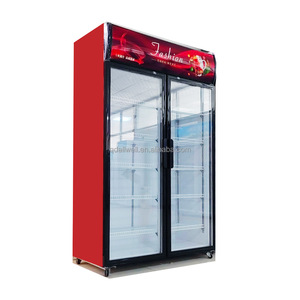 Traditional Commercial Beverage Fridge with Good <strong>Price</strong> Durable Use Glass Doors <strong>pepsi</strong> Refrigerator - Product Image 2