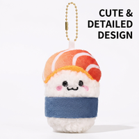 Porte-clés en peluche personnalisé, jouets en peluche de petite taille, porte-clés en peluche sur mesure, créez votre propre design