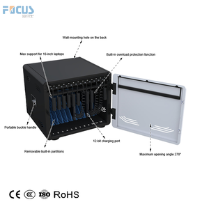 <span class=keywords><strong>12</strong></span> bay trạm sạc cho iPad máy tính bảng và máy tính xách tay giáo dục thiết bị sạc giỏ hàng và tủ - Product Image 2
