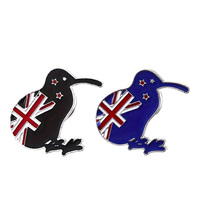 Épingles Souvenirs du Tourisme Australien, Badges Personnalisés en Émail Dur et Doux, Badges de Pays, Émail Métallique pour Voyages et Visites Touristiques en Australie, Cadeau en Gros
