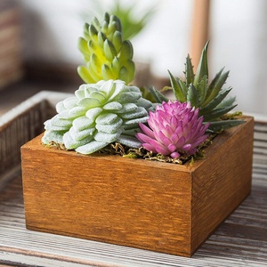 En gros <span class=keywords><strong>Pas</strong></span> <span class=keywords><strong>Cher</strong></span> Maison Décoration En <span class=keywords><strong>Bois</strong></span> Boîtes Planteur pour Intérieur - Product Image 4