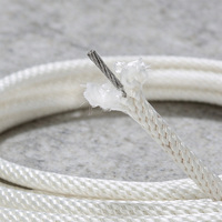 Câble en nylon tressé robuste avec âme en plomb, résistant aux intempéries et antirouille, pour levage et contrepoids (OEM)
