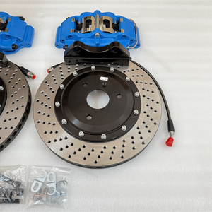 Kit d'amélioration Jekit 4 pots d'étriers de frein de 330 mm pour Fiat 500, jante avant 17 pouces - Product Image 1