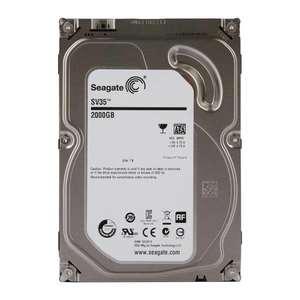 Новый в упаковке жесткий диск Seagate Barracuda SV35.5 2 ТБ SATA 7200 об/мин 3.5 дюйма ST2000VX000 - Product Image 1