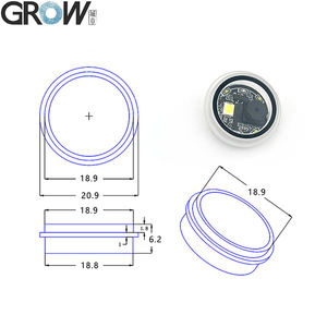 GROW GM861S-LED 화이트 필 라이트 소형 바코드 모듈 스캐너 USB/UART 인터페이스 2D/1D/QR 코드 리더 아두이노 윈도우용 - Product Image 3