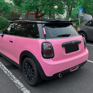 Alerón Trasero para Mini Cooper F55 F56 2014-24, Estilo Cola de Pato, Textura de Fibra de Carbono Negro Piano, ABS, Modificación - Product Image 1