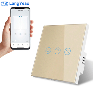 Interruttore a otturatore WiFi LangYeao con funzione percentuale, compatibile con Alexa e Google Home, controllo App e funzione <span class=keywords><strong>Timer</strong></span> - Product Image 1