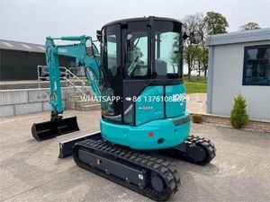Excavadora de orugas Kobelco SK35 de bajo consumo Pantalla de datos en tiempo real Excavadora Kobelco SK35 usada a la venta - Product Image 3