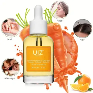 Private Label 100% Natural Organic Skin Care Essential Oil Multi Use Massage Oil For Face Body Hair Care Castor Oil