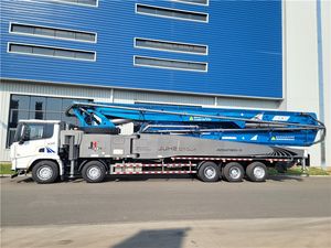 JIUHE Hydraulic Diesel 58m Concrete Pump Truck <b>Mounted</b> Concrete Pump 2019 Year 58m HB62V With High Power Diesel <b>Engine</b> Hot Sale - Product Image 6