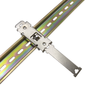C35 C45 support fixe en alliage d'aluminium attache relais accessoire métal rail de guidage boucle Din Rail Supports de montage