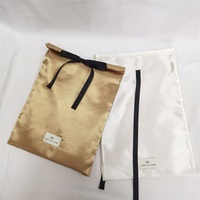Chuanghua Sac d'emballage personnalisé de luxe pour cheveux en soie Sac enveloppe en satin Boîtes d'emballage pour extensions de cheveux perruques Pochette d'emballage en lot