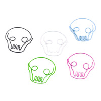 Clip de Papel con Diseño de Calavera Ecológico, Personalizado con Logotipo, Regalos Promocionales de Halloween de la Marca Xinyao de Fábrica Profesional