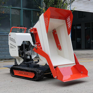 सोओ ई हाइड्रोलिक गैसोलीन 500 किलो मिनी ट्रैक क्रॉलर डम्पर ट्रक ट्रांसपोर्टर - Product Image 5