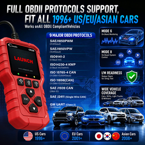 เครื่องอ่านโค้ดไฟเตือนเครื่องยนต์ LAUNCH CR329 สำหรับรถยนต์ทั่วไป อ่านและล้างรหัสข้อผิดพลาด OBDII เครื่องมือสแกนอัตโนมัติ - Product Image 6