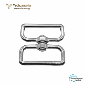 Hebilla Clásica de Acero Inoxidable para Accesorios de Bolsos, Conector de Correa Metálica Resistente - Product Image 5