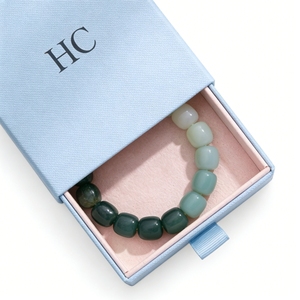 Branded Bracelet Box Custom High End Jewelry Gift Box Rigid <b>Drawer</b> Box Suede <b>Insert</b> Spot UV Custom Logo OEM ODM Manufacturer - Product Image 3