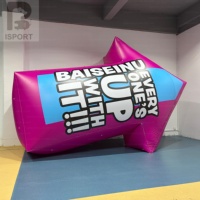Ballon publicitaire géant gonflable en forme de flèche avec logo personnalisé, en PVC imperméable, gonflable à l'hélium